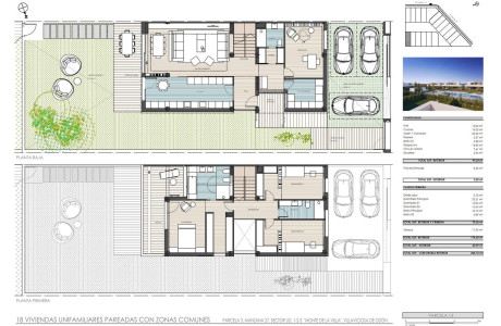 Chalet pareado en venta en Parcela 3, manzana 27, sector Uz. 1-2-3 s/n