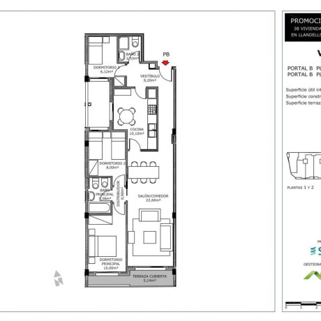 Piso en venta en calle dels Llandells, 16