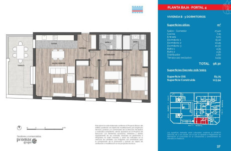 Piso en venta en calle Ordesa esquina con Avenida Ramón y Cajal s/n