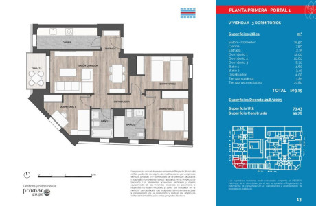 Piso en venta en calle Ordesa esquina con Avenida Ramón y Cajal s/n