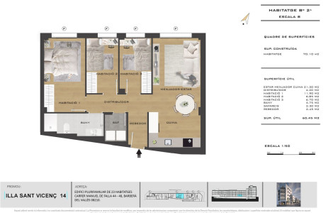 Piso en venta en calle Manuel de Falla, 44