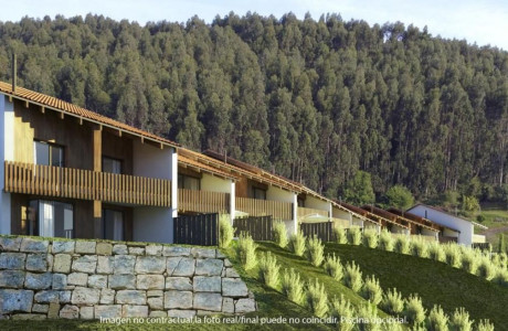 Chalets junto a La Playa de La Griega