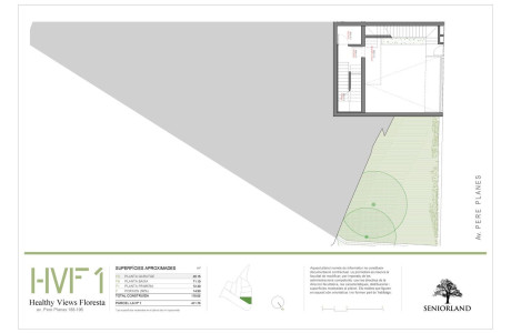 Chalet pareado en venta en La Floresta