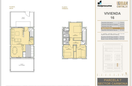 Chalet adosado en venta en calle Degas s/n