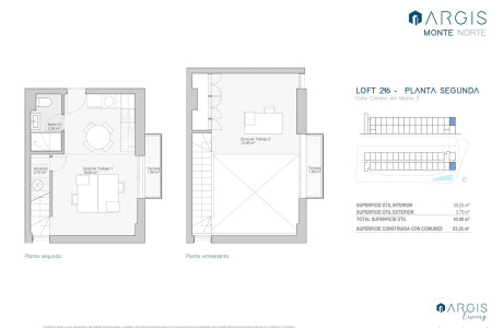 Dúplex en venta en avenida Camino del Monte, 2