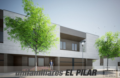 Chalet adosado en venta en calle Pilar, 37