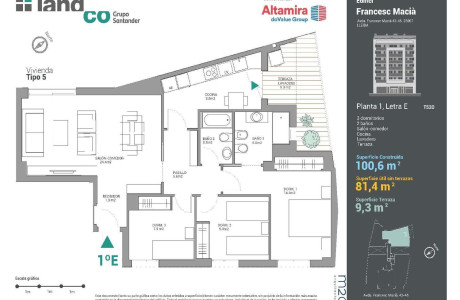 Piso en venta en Avinguda Francesc Macià, 43 -45