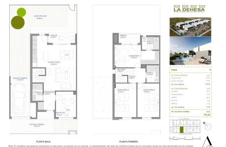 Chalet pareado en venta en calle La Dehesa s/n