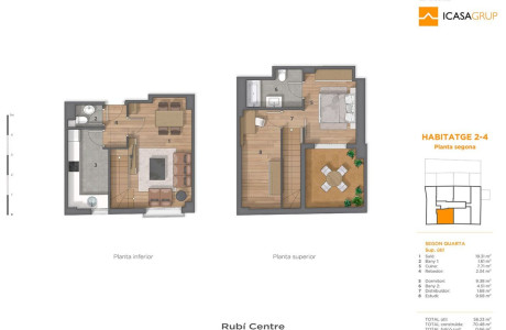 Dúplex en venta en calle Sant Cugat, 21