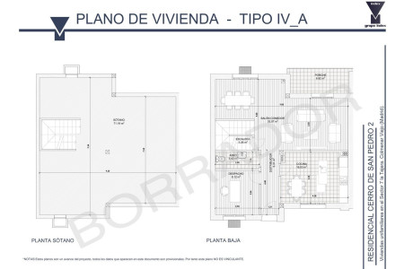 Chalet adosado en venta en calle Alto de la Marmota s/n