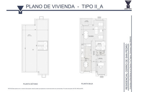 Chalet adosado en venta en calle Alto de la Marmota s/n