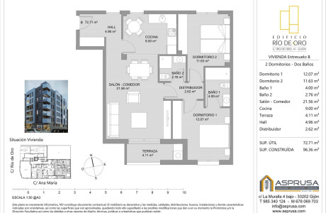 Piso en venta en calle Río de Oro, 41