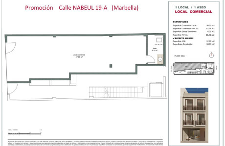 Local en venta en avenida Nabeul, 19