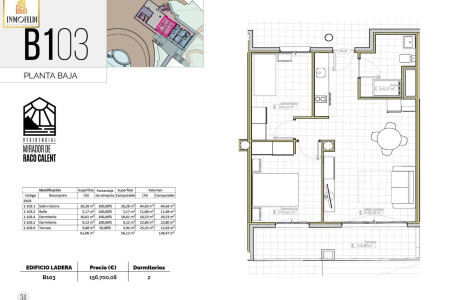 Piso en venta en calle Poligono 9d suelo, 55