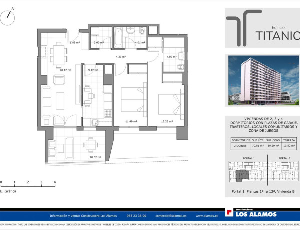 Piso en venta en avenida Roces, 690