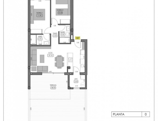 Piso en venta en Polígono Sector III-Campo de Go