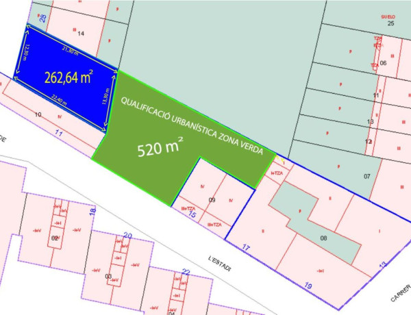 Terreno en venta en avenida Guissona s/n