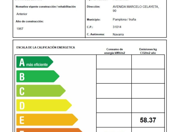 Piso en venta en avenida Marcelo Celayeta, 90