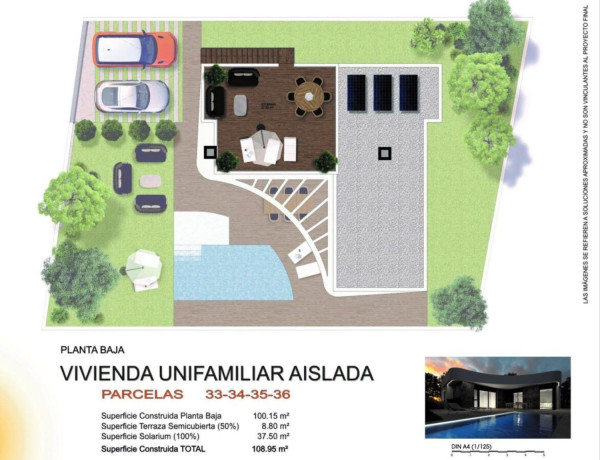 Casa o chalet independiente en venta en Los Montesinos