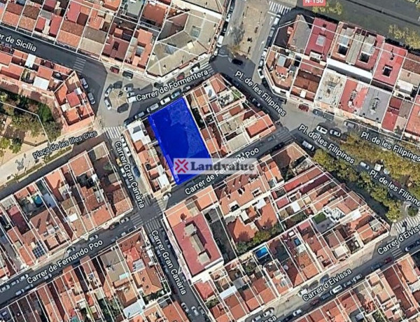 Terreno en venta en calle de Fernando Poo, 16