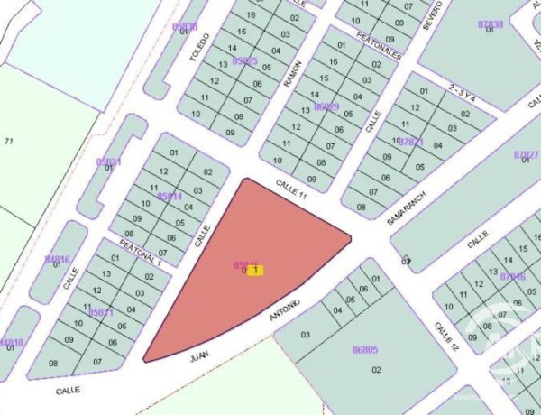 TERRRENOS DE USO RESIDENCIAL EN CABAÑAS DE LA SAGRA