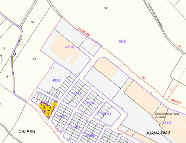 Terreno en venta en Olías del Rey de 250 m2