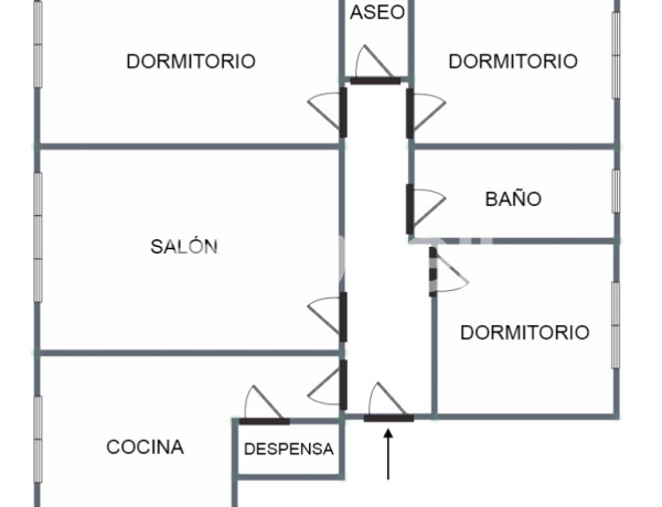 Piso en venta de 88 m² Calle Torre de Abajo, 33900 Langreo (Asturias)