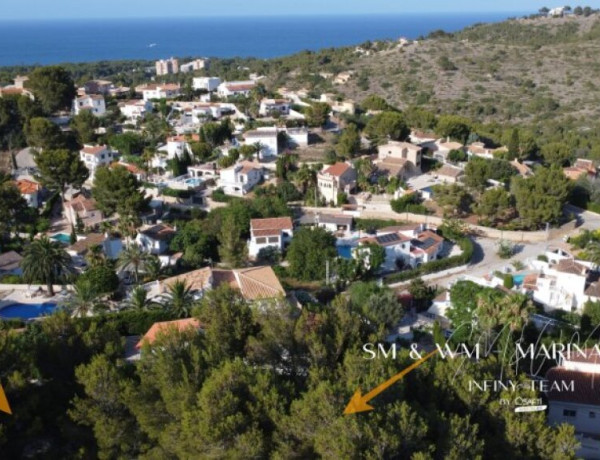 Denia – Las Rotes/Montgó-Galeretes: En venta terreno con vistas y licencia para la construcción de un chalet unifamiliar