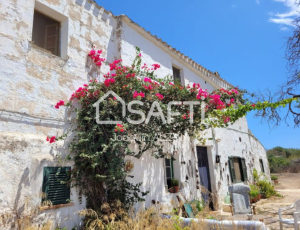 Finca rústica de 25.051m² de terreno en Mahón.