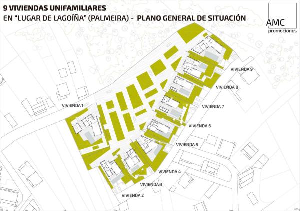 9 viviendas unifamiliares en “Lugar de Lagoíña”