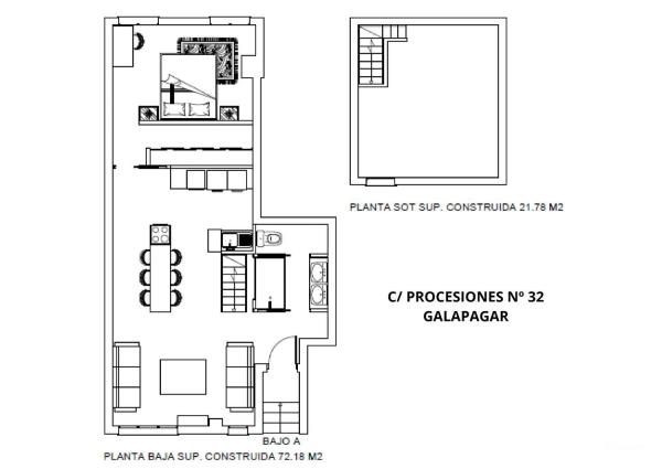 Dúplex en venta en calle Procesiones, 3