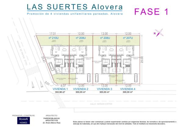 Chalet pareado en venta en calle Hernán Cortés s/n