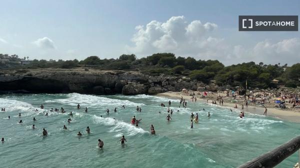 Piso entero de 2 habitaciones en Cales de Mallorca