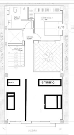 Chalet adosado en calle Madrid