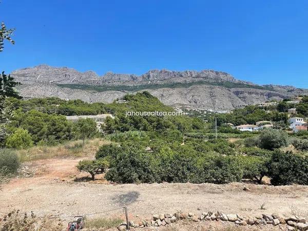 Terreno en Altea Pueblo