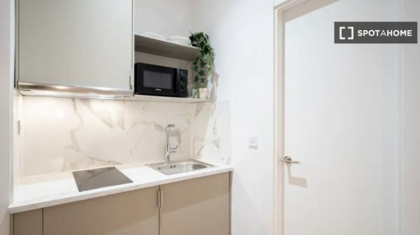 Apartamento estudio en bonito co-living en Madrid Centro