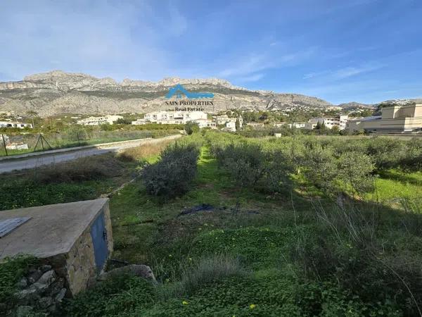 Terreno en Altea la Vella