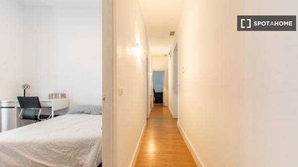 Piso entero de 4 habitaciones en madrid.