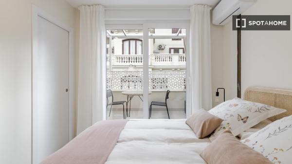 Ganze 1 Schlafzimmer Wohnung in Madrid