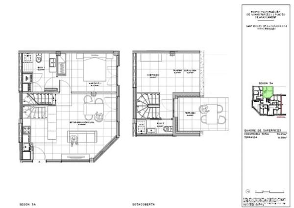 Dúplex en venta en calle Sant Miquel de la Guardia, 6